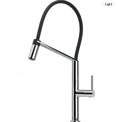 #ad Franke FF4900 Chillout Single Hole Semi Pro Kitchen Faucet Polished Chrome $650.00