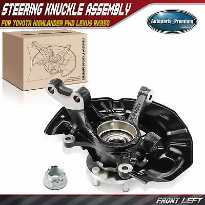 #ad Front RH Steering Knuckle amp; Wheel Hub Bearing Assembly for Toyota Highlander FWD $89.98