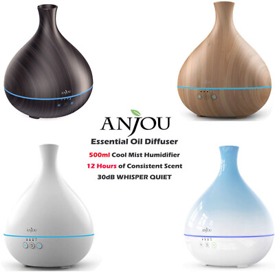 #ad #ad Anjou AD012 500ml BPA Free Cool Mist Humidifier Aromatherapy Diffuser DI04 $20.00