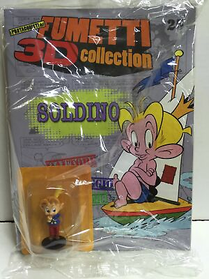 #ad Hobby amp; Work Italian Comics 3D Figure Collection n. 25 SOLDINO Booklet SEALED $18.93