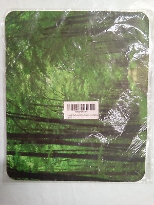 #ad Deep in the Forest Nature Mouse Pad GREEN amp; BLACK $7.00