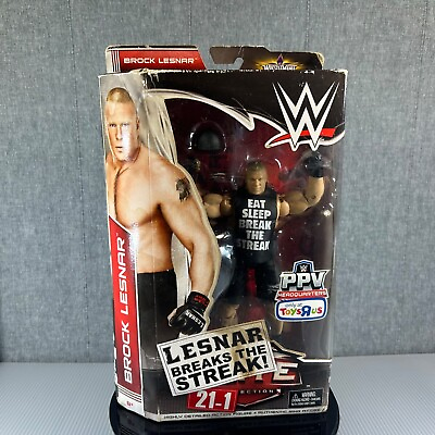 #ad WWE Elite Wrestlmania XXX 30 Brock Lesnar Breaks The Streak 21 1 Toys R Us Read $30.00