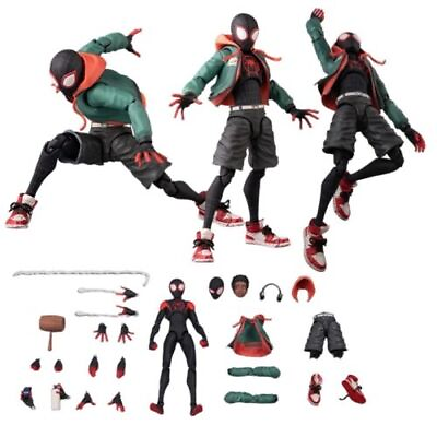 #ad Spider Man: Across The Spider Verse Miles Morales Action Figure NEW IN BOX 13CM $19.99