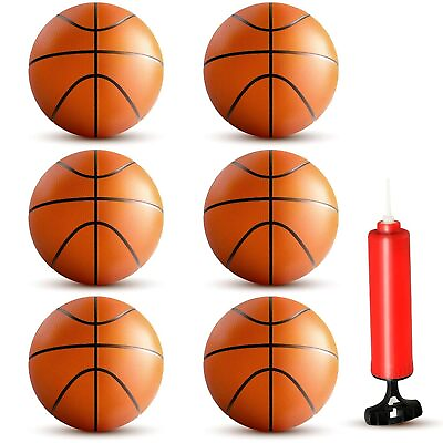 #ad Inflatable Mini Basketball Set � 6Pcs Indoor amp; Outdoor Play Kit For Kids Todd $25.99