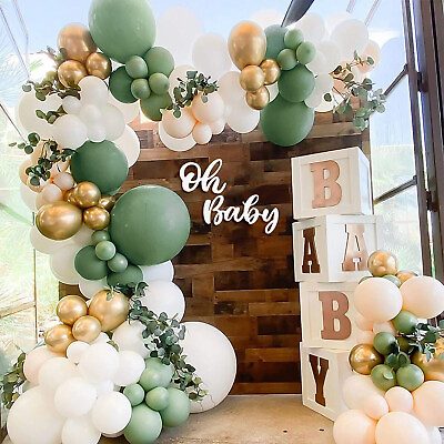 #ad Balloon Garland Arch Kit Set Birthday Wedding Baby Shower Balloons Party Decor $14.59