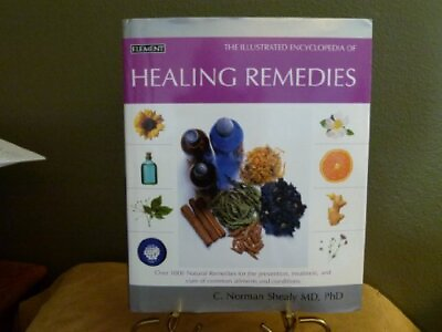 #ad The Illustrated Encyclopedia of Healing Remedies by c. norman shealy md 200... $5.58