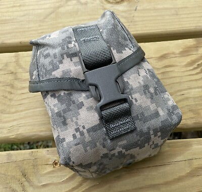 #ad USGI Military MOLLE 100 Round ACU Digital Utility Saw Gunners Pouch USA Made NEW $10.48