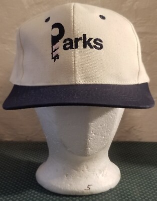 #ad Vintage KC National Park Parks Snapback Hat White Made USA $32.55
