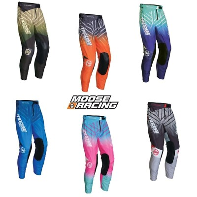 #ad 2024 Moose Racing Sahara MX Motocross Offroad ATV Pants Pick Size amp; Color $139.95