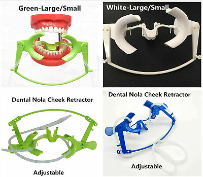 #ad Dental Nola Lip Cheek Retractor Dry Field System Mouth Opener Props Adult Child $156.60