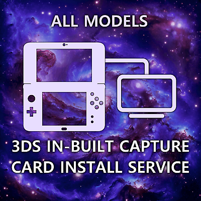 #ad USB C IN BUILT Capture Card INSTALL SERVICE 3ds new 3ds xl 3dsxl new 2ds xl AU $474.95