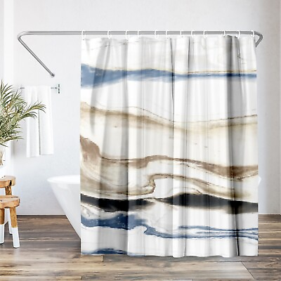 #ad Americanflat 71quot; x 74quot; Shower Curtain Synthesis Ii by PI Creative Art $39.99