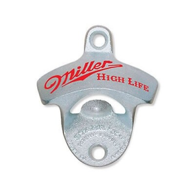 #ad Miller High Life Wall Mount Bottle Opener Starr X Discontinued $19.99