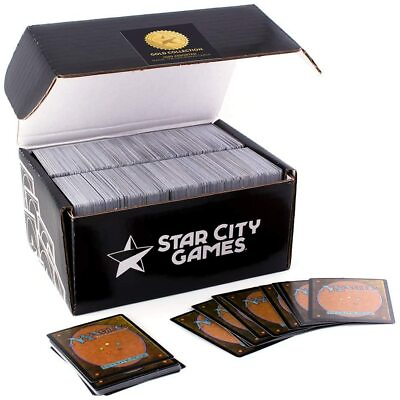#ad MTG 1000 Assorted Magic: The Gathering Cards Star City Games Gold Collection. $25.69