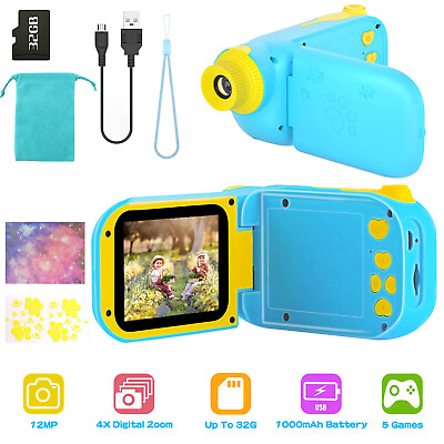 #ad Kids Digital Camera Child Video Camera Children Camcorder Christmas Toy Birthday $102.77