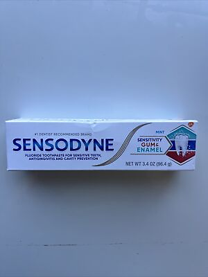 #ad Sensodyne Toothpaste Sensitivity Gum amp; Enamel Triple Protection Mint 1 Pack $9.99