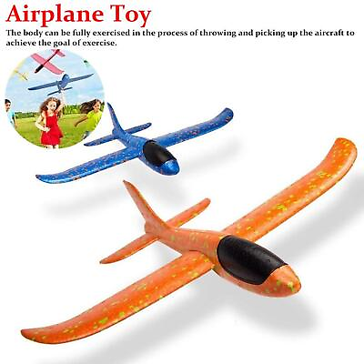 #ad 1X Plane Kids Gift Hand Throw Airplane Foam Fly EPP Aeroplane Foam B9H0 $1.76