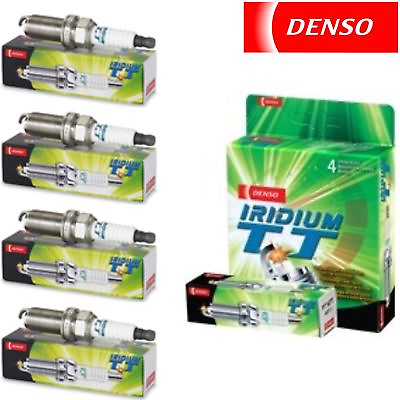 #ad 4 Pack Denso Iridium TT Spark Plugs for Ford Mustang 2.3L L4 1979 1986 Tune Up $35.99