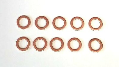 #ad Ford 9” 8” Differential Housing Third Member Copper Washers 10 Pieces $10.00