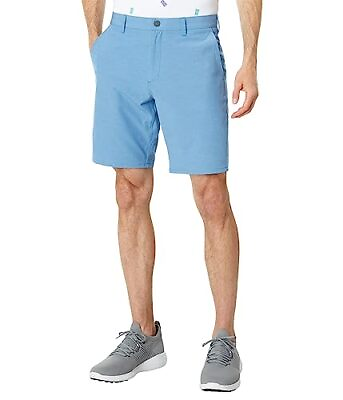 #ad johnnie O Calcutta Performance Golf Shorts Maverick Mens Clothing Blue Size 36 $27.19