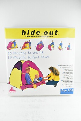 #ad Play Hut Hide Out Collapsible Children Play House $75.00