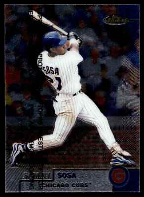 #ad 1999 Finest Sammy Sosa Chicago Cubs #250 $1.25