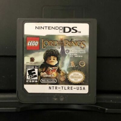 #ad Pre Owned Lego Lord of the Rings Nintendo DS CLEANED AND TESTED Fun Videogame $6.99