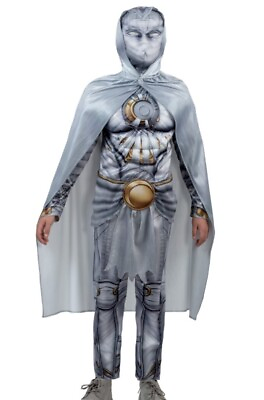 #ad Kids Moon Knight Costume Sz S 6 7 Marc Spector Lights Up Padded Halloween Marvel $20.70