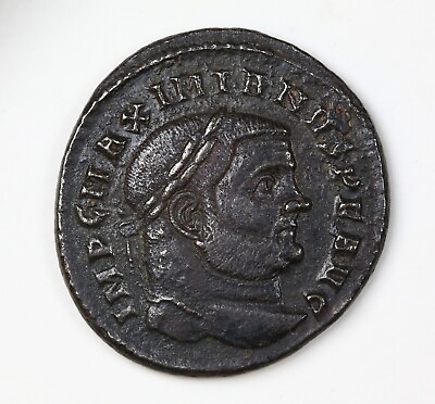 #ad Anceint Rome Maximianus First reign 286 305. Follis Ticinum 26.3mm $69.99