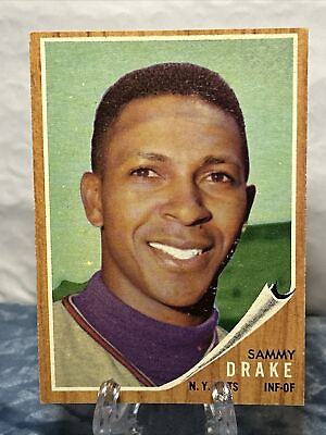 #ad 1962 Topps MLB #162 Sammy Drake New York Mets $7.99