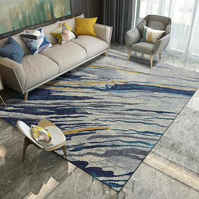 #ad Non slip Rugs Anti Skid Shaggy Area Rug Living Room Carpet Floor Mat Bedroom YJ $49.79
