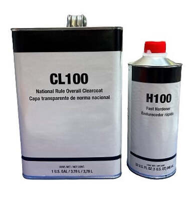 #ad CL 100 Premium Ultimate Overall Clear coat High Solid 4:1 GAL with QT Hardener $129.95