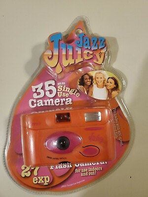 #ad RARE Jazz Juicy 35mm single use camera.Film Expired 03 2006. New amp; Sealed. $29.95