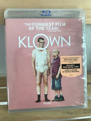 #ad Klown Blu ray Free Digital Copy Bonus Material Drafthouse Films Comedy $21.89