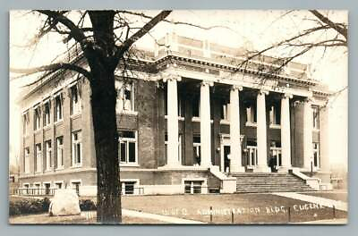 #ad University of Oregon Administration Building EUGENE Photo RPPC Antique 1910s $19.99