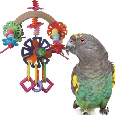#ad SUPER BIRD CREATIONSpk2014 Spring Fling Bird Toy Bird Supplies Parrot Toy Supply $13.99