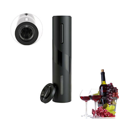 #ad Electric Wine Bottle Opener Corkscrew With Foil Cutter Automatic Rechargeable $12.30