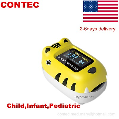 #ad Child SPO2 Monitor Infant Fingertip pulse oximeter Baby Blood Oxygen Pediatrics $19.99