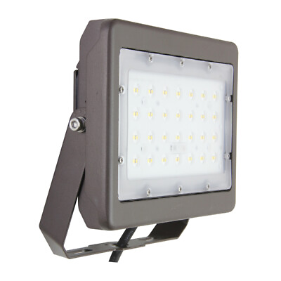 #ad MaxLite Photocell Hardwired LED Bronze Slim Flood Light $75.25