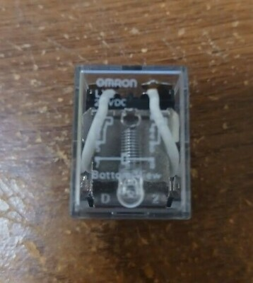 #ad OMRON LY2 DC24 Plug In Relay 8 Pins Square 24VDC BRAND NEW Lot of 2pcs $27.00
