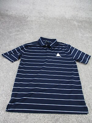 #ad Polo Ralph Lauren Polo Shirt Kids Large Navy Blue Congressional Country Club $11.99