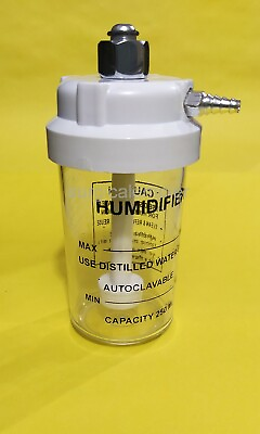 #ad Oxygen Humidifier Bottle Autoclavable New $49.00