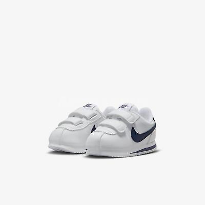 #ad Nike Cortez Basic White Habanero Red Neutral Indigo Toddler Infant 904769 106 $70.00