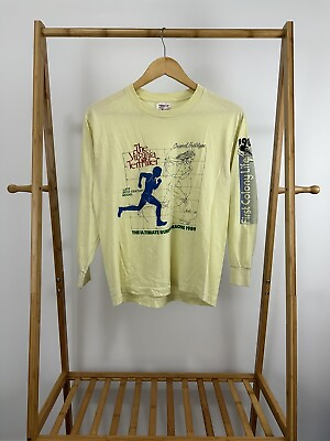 #ad VTG 80s Ultimate Running Machine Prototype Marathon Running Art Thin T Shirt M $59.95