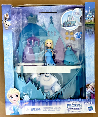 #ad ELSA#x27;S FROZEN CASTLE Disney Frozen Little Kingdom 2015 Playset $34.99