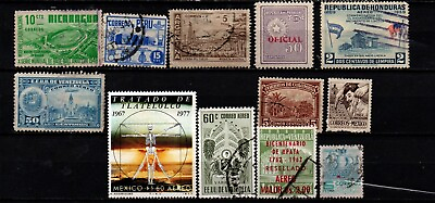 #ad Yanstamps: Latin America used and mint stamps collection set#7 $1.08