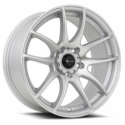 #ad Vors TR4 17x8 5x114.3 35 Silver Machined Wheel 17quot; inch Alloy Rim 73.1 $172.25