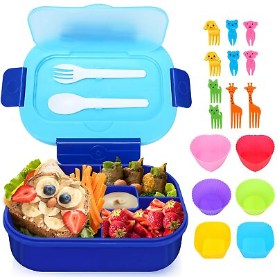 #ad Lunch Box Kids Bento Box 1300ML Bento Lunch Box for Kids Lunch Containers ... $20.62