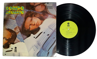 #ad Sonido Acuario LP Vinyl 1972 Mexico Rare Smooth Latin Jazz Beatles Hey Jude $40.00