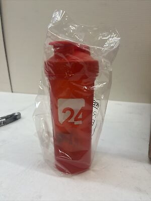 #ad Blender Bottle Classic With Loop Red 28 ounce New $11.99